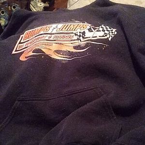 Bumps and jumps racing sweatshirt